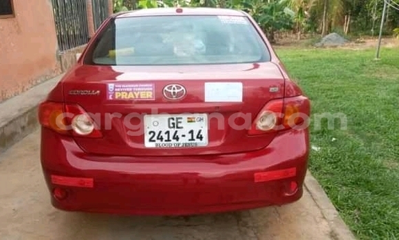 Buy Used Toyota Corolla Red Car in Accra in Greater Accra Buy Used Toyota Corolla Red Car in Accra in Greater Accra