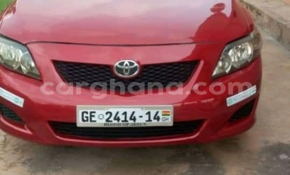 Buy Used Toyota Corolla Red Car in Accra in Greater Accra Buy Used Toyota Corolla Red Car in Accra in Greater Accra