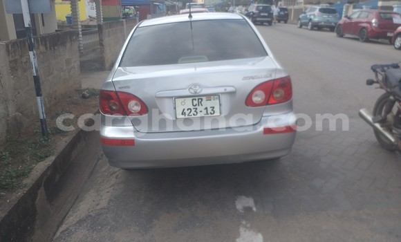 Buy Used Toyota Corolla Silver Car in Cape Coast Metropolitan in Central Buy Used Toyota Corolla Silver Car in Cape Coast Metropolitan in Central