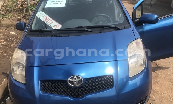 Buy Used Toyota Yaris Blue Car in Accra in Greater Accra Buy Used Toyota Yaris Blue Car in Accra in Greater Accra