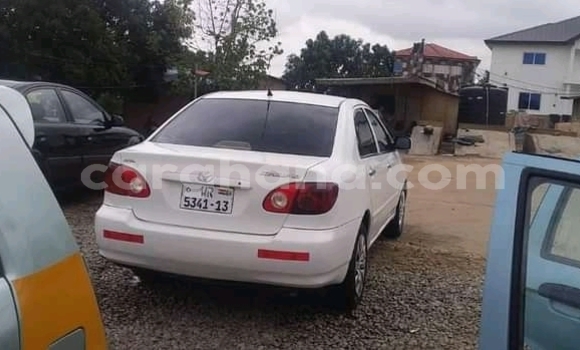 Buy Used Toyota Corolla White Car in Ada in Eastern Buy Used Toyota Corolla White Car in Ada in Eastern