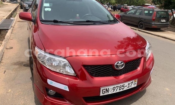 Sayi Na hannu Toyota Corolla Red Mota in Wa a Upper West
