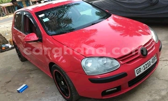 Buy Used Volkswagen Golf Red Car in Aflao in Volta