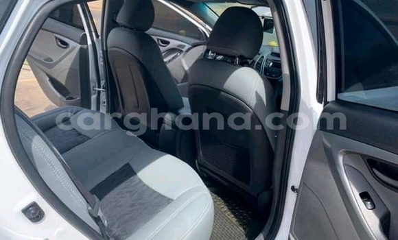 Sayi Na hannu Hyundai Elantra White Mota in Accra a Greater Accra Sayi Na hannu Hyundai Elantra White Mota in Accra a Greater Accra
