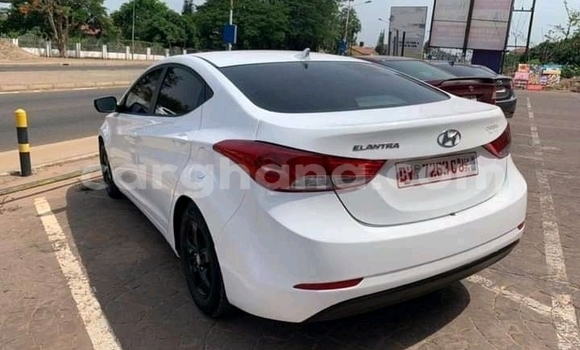 Sayi Na hannu Hyundai Elantra White Mota in Accra a Greater Accra Sayi Na hannu Hyundai Elantra White Mota in Accra a Greater Accra