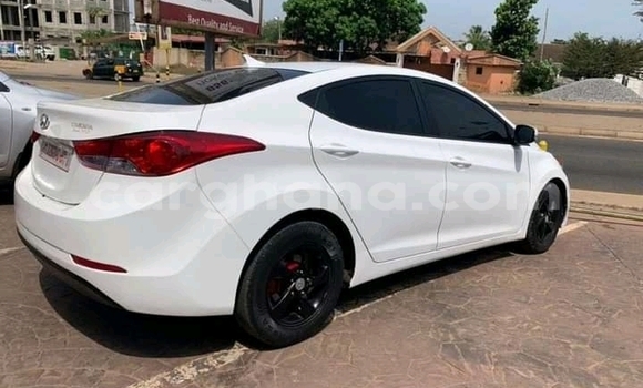 Sayi Na hannu Hyundai Elantra White Mota in Accra a Greater Accra Sayi Na hannu Hyundai Elantra White Mota in Accra a Greater Accra