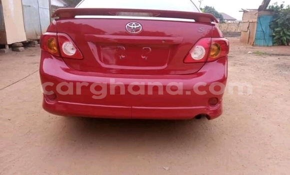 Sayi Na hannu Toyota Corolla Red Mota in Accra a Greater Accra