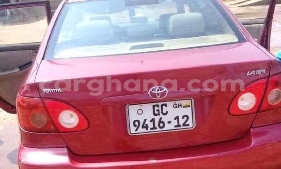 Buy Used Toyota Corolla Red Car in Accra in Greater Accra Buy Used Toyota Corolla Red Car in Accra in Greater Accra