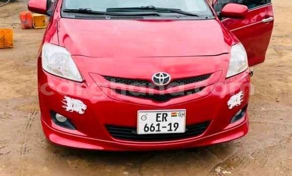 Buy Used Toyota Yaris Red Car in Accra in Greater Accra