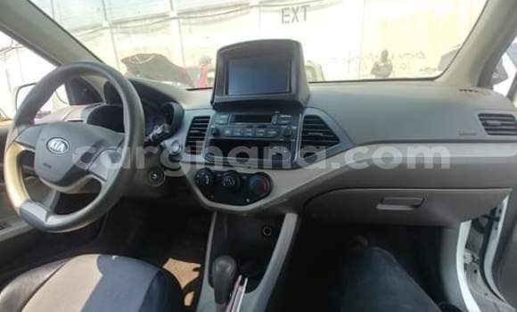 Sayi Na hannu Kia Morning White Mota in Sekondi–Takoradi Metropolitan a Yamma Sayi Na hannu Kia Morning White Mota in Sekondi–Takoradi Metropolitan a Yamma