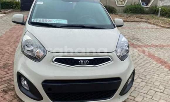 Sayi Na hannu Kia Morning White Mota in Sekondi–Takoradi Metropolitan a Yamma Sayi Na hannu Kia Morning White Mota in Sekondi–Takoradi Metropolitan a Yamma