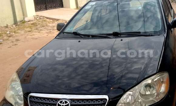 Sayi Na hannu Toyota Corolla Black Mota in Tema a Greater Accra