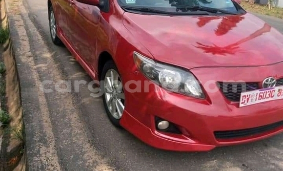 Sayi Na hannu Toyota Corolla Red Mota in Accra a Greater Accra