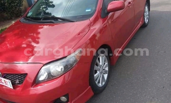 Buy Used Toyota Corolla Red Car in Accra in Greater Accra Buy Used Toyota Corolla Red Car in Accra in Greater Accra