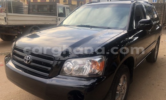 Sayi Na hannu Toyota Highlander Black Mota in Sekondi–Takoradi Metropolitan a Yamma Sayi Na hannu Toyota Highlander Black Mota in Sekondi–Takoradi Metropolitan a Yamma