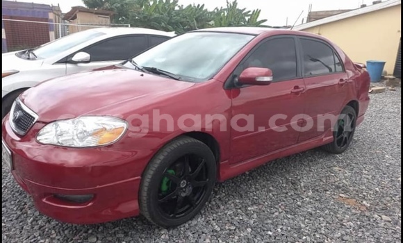 Sayi Na hannu Toyota Corolla Red Mota in Sekondi–Takoradi Metropolitan a Yamma Sayi Na hannu Toyota Corolla Red Mota in Sekondi–Takoradi Metropolitan a Yamma