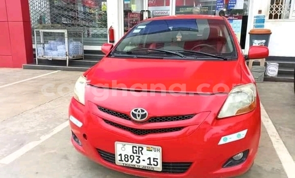 Buy Used Toyota Yaris Red Car in Accra in Greater Accra
