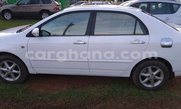 Sayi Na hannu Toyota Corolla White Mota in Accra a Greater Accra Sayi Na hannu Toyota Corolla White Mota in Accra a Greater Accra