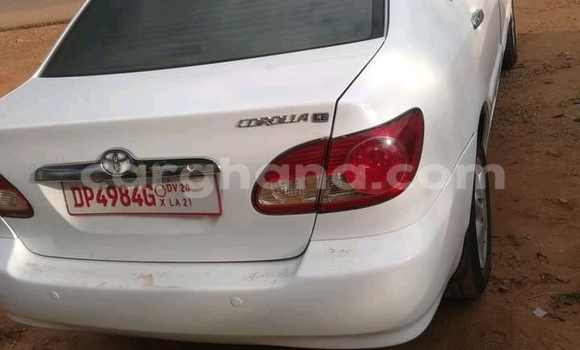 Sayi Na hannu Toyota Corolla White Mota in Accra a Greater Accra Sayi Na hannu Toyota Corolla White Mota in Accra a Greater Accra