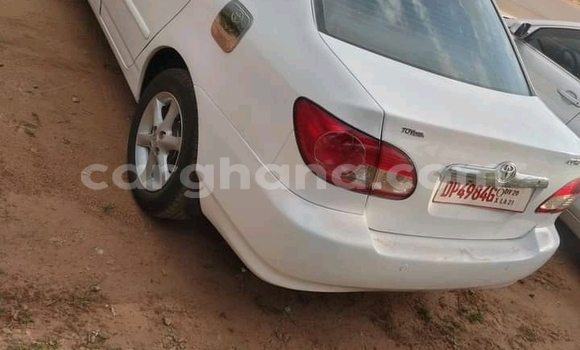 Sayi Na hannu Toyota Corolla White Mota in Accra a Greater Accra Sayi Na hannu Toyota Corolla White Mota in Accra a Greater Accra