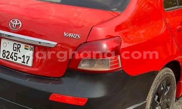 Buy Used Toyota Yaris Red Car in Accra in Greater Accra Buy Used Toyota Yaris Red Car in Accra in Greater Accra