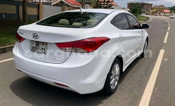 Sayi Na hannu Hyundai Elantra White Mota in Accra a Greater Accra Sayi Na hannu Hyundai Elantra White Mota in Accra a Greater Accra