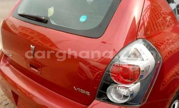 Buy Used Pontiac Vibe Red Car in Kumasi in Ashanti Buy Used Pontiac Vibe Red Car in Kumasi in Ashanti