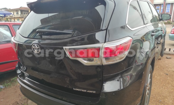 Sayi Na hannu Toyota Highlander Black Mota in Tema a Greater Accra