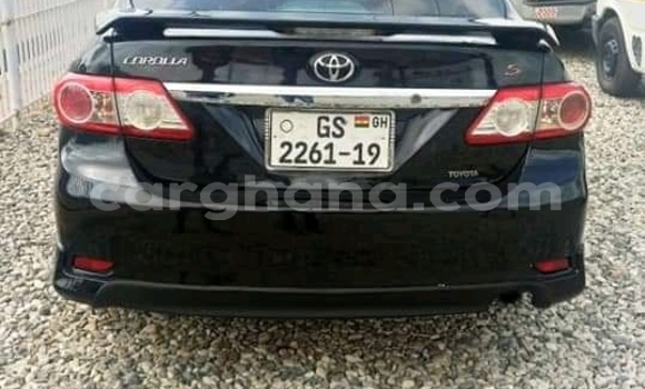 Sayi Na hannu Toyota Corolla Black Mota in Accra a Greater Accra Sayi Na hannu Toyota Corolla Black Mota in Accra a Greater Accra
