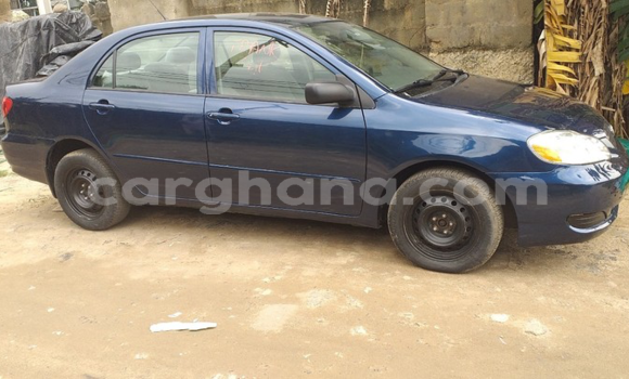 Sayi Na hannu Toyota Corolla Blue Mota in Tema a Greater Accra