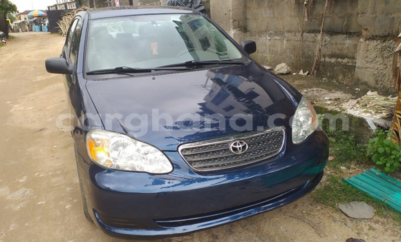 Buy Used Toyota Corolla Blue Car in Tema in Greater Accra Buy Used Toyota Corolla Blue Car in Tema in Greater Accra