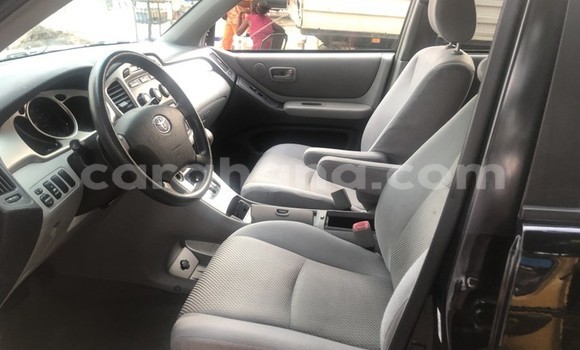Sayi Na hannu Toyota Highlander Black Mota in Accra a Greater Accra Sayi Na hannu Toyota Highlander Black Mota in Accra a Greater Accra