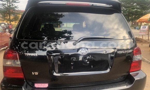 Sayi Na hannu Toyota Highlander Black Mota in Accra a Greater Accra Sayi Na hannu Toyota Highlander Black Mota in Accra a Greater Accra