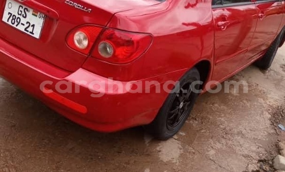 Sayi Na hannu Toyota Corolla Red Mota in Accra a Greater Accra Sayi Na hannu Toyota Corolla Red Mota in Accra a Greater Accra