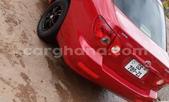 Sayi Na hannu Toyota Corolla Red Mota in Accra a Greater Accra Sayi Na hannu Toyota Corolla Red Mota in Accra a Greater Accra