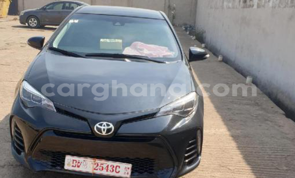 Sayi Na hannu Toyota Corolla Black Mota in Accra a Greater Accra Sayi Na hannu Toyota Corolla Black Mota in Accra a Greater Accra