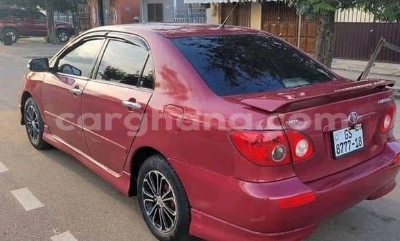Sayi Na hannu Toyota Corolla Red Mota in Accra a Greater Accra Sayi Na hannu Toyota Corolla Red Mota in Accra a Greater Accra