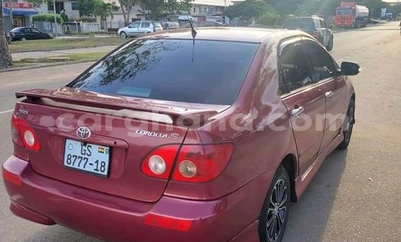 Sayi Na hannu Toyota Corolla Red Mota in Accra a Greater Accra Sayi Na hannu Toyota Corolla Red Mota in Accra a Greater Accra