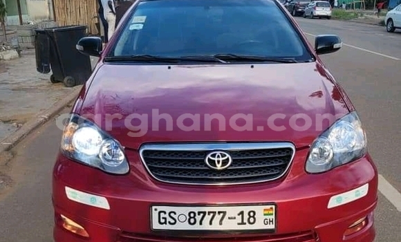 Sayi Na hannu Toyota Corolla Red Mota in Accra a Greater Accra Sayi Na hannu Toyota Corolla Red Mota in Accra a Greater Accra