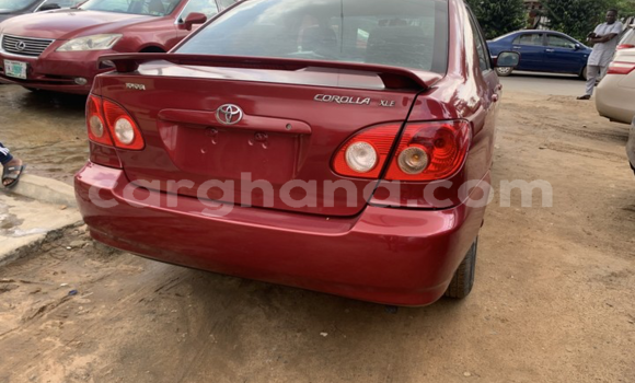 Sayi Na hannu Toyota Corolla Red Mota in Tema a Greater Accra Sayi Na hannu Toyota Corolla Red Mota in Tema a Greater Accra