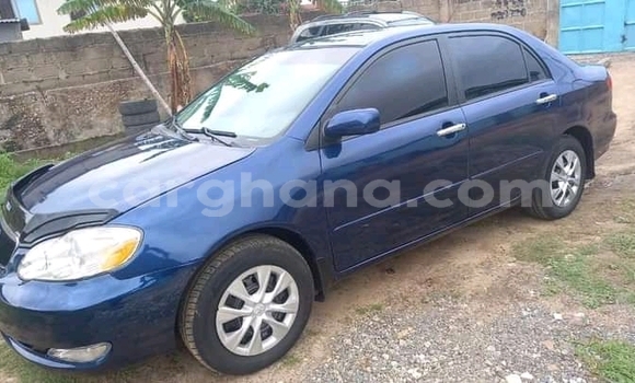 Sayi Na hannu Toyota Corolla Blue Mota in Jomoro a Yamma Sayi Na hannu Toyota Corolla Blue Mota in Jomoro a Yamma