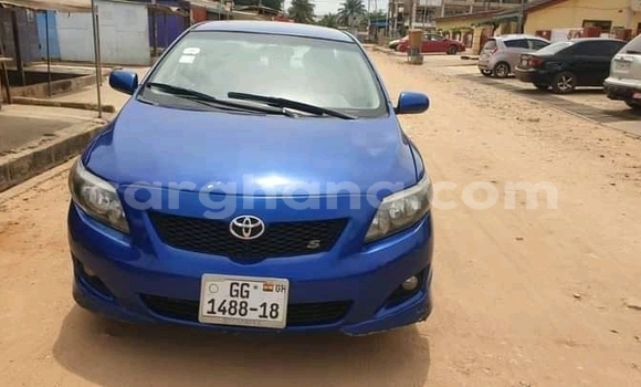 Sayi Na hannu Toyota Corolla Blue Mota in Accra a Greater Accra Sayi Na hannu Toyota Corolla Blue Mota in Accra a Greater Accra