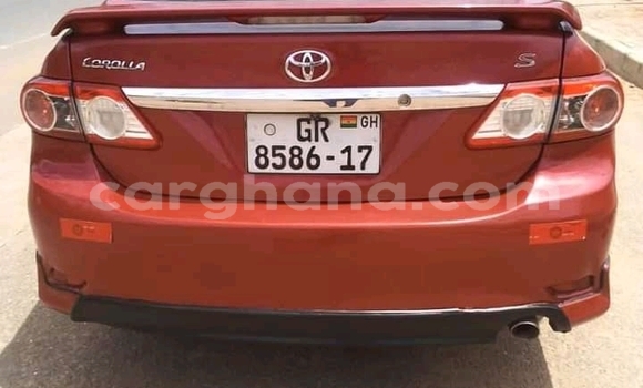 Buy Used Toyota Corolla Red Car in Accra in Greater Accra