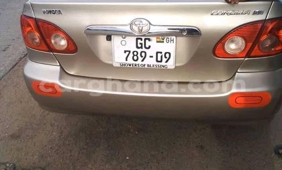 Sayi Na hannu Toyota Corolla Sauran Mota in Accra a Greater Accra Sayi Na hannu Toyota Corolla Sauran Mota in Accra a Greater Accra