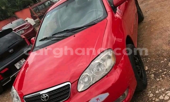 Buy Used Toyota Corolla Red Car in Accra in Greater Accra
