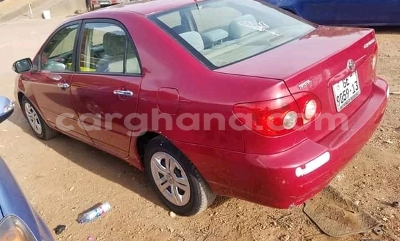 Sayi Na hannu Toyota Corolla Red Mota in Accra a Greater Accra Sayi Na hannu Toyota Corolla Red Mota in Accra a Greater Accra