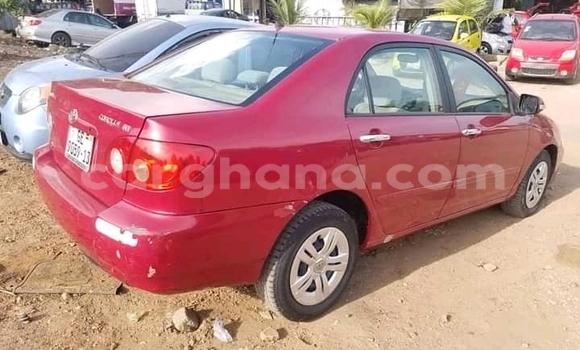 Sayi Na hannu Toyota Corolla Red Mota in Accra a Greater Accra Sayi Na hannu Toyota Corolla Red Mota in Accra a Greater Accra