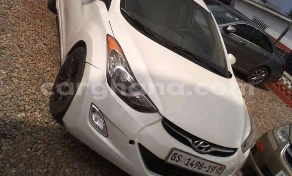 Sayi Na hannu Hyundai Elantra White Mota in Accra a Greater Accra Sayi Na hannu Hyundai Elantra White Mota in Accra a Greater Accra