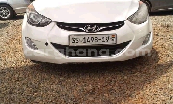 Sayi Na hannu Hyundai Elantra White Mota in Accra a Greater Accra Sayi Na hannu Hyundai Elantra White Mota in Accra a Greater Accra