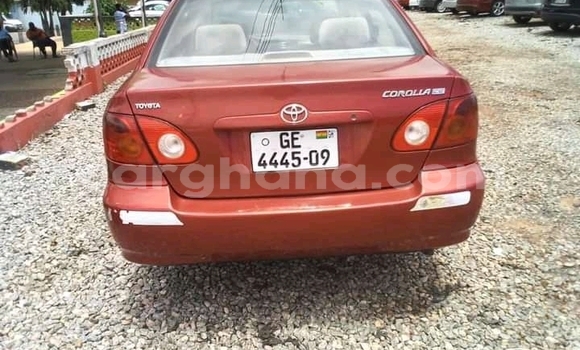 Sayi Na hannu Toyota Corolla Red Mota in Accra a Greater Accra